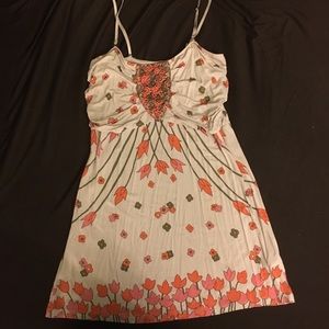 Free People Floral Tank Top